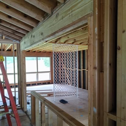 Porch and exterior renovation progress