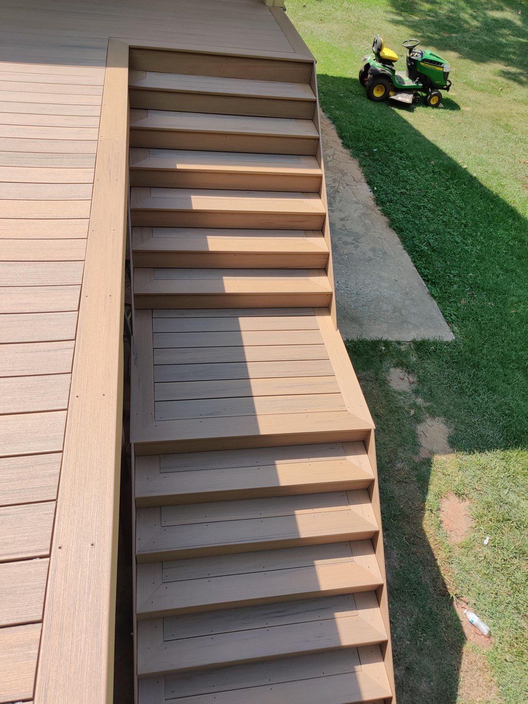 Deck stair treads