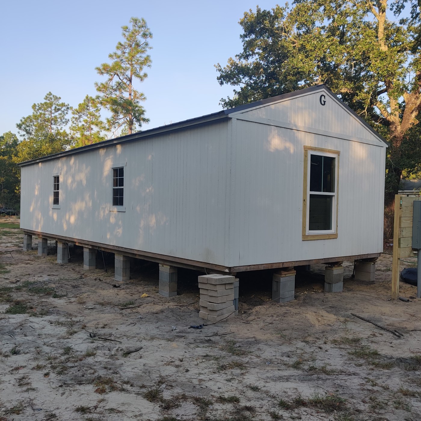 Tiny-house exterior and entry details